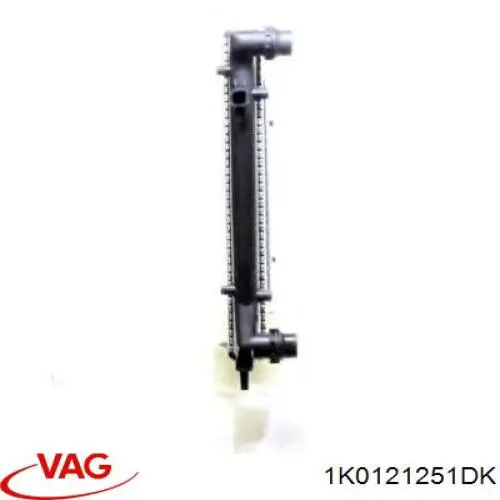 Chłodnica silnika VAG 1K0121251DK cena, od 82,10 USD