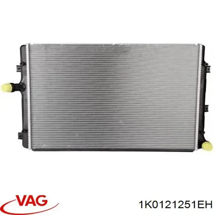 Do koszyka 1K0121251EH VAG Chłodnica silnika