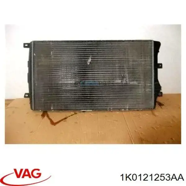 Do koszyka 1K0121253AA VAG Chłodnica silnika