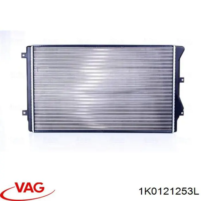 Chłodnica silnika 1K0121253L VAG