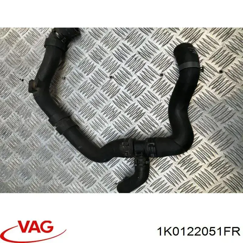 Przewód (króciec) chłodnicy górny VAG 1K0122051FR cena, od 85,54 USD