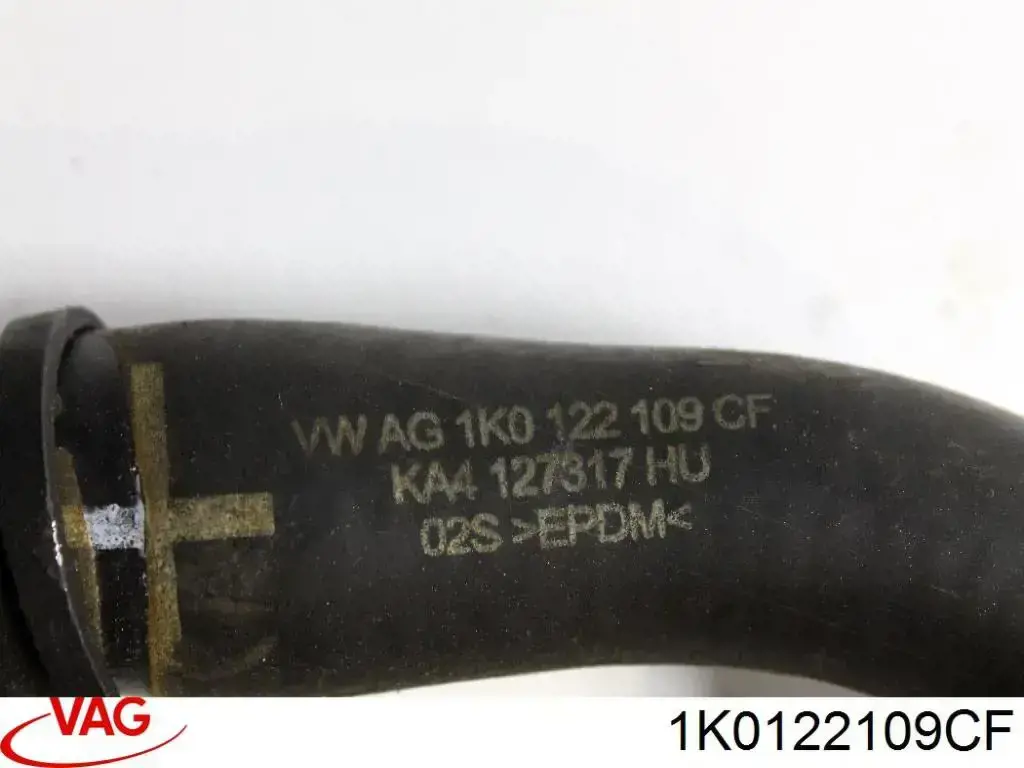 Do koszyka 1K0122109CF VAG Przewód zbiornika wyrównawczego dolny