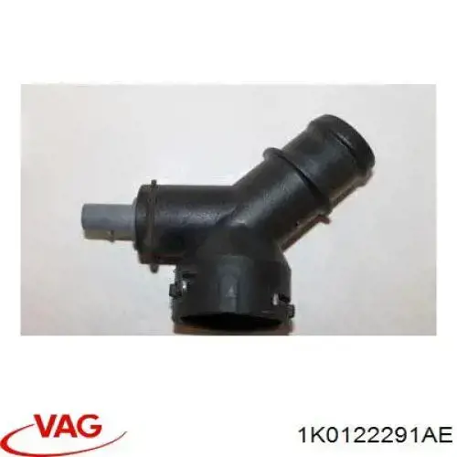 Kołnierz układu chłodzenia (trójnik) 1K0122291AE VAG