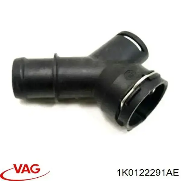 Kołnierz układu chłodzenia (trójnik) VAG 1K0122291AE cena, od 10,26 USD