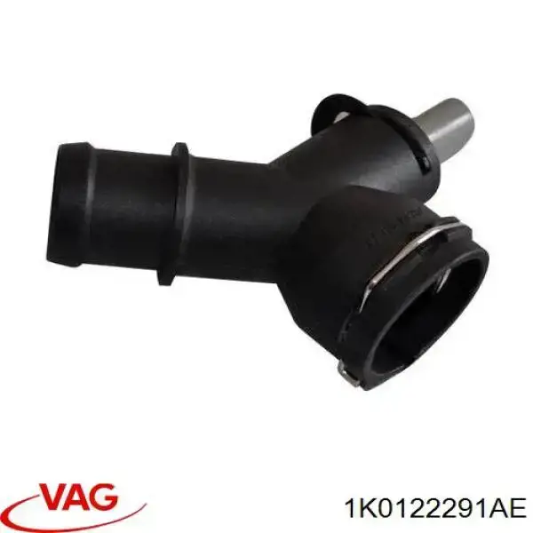 Do koszyka 1K0122291AE VAG Kołnierz układu chłodzenia (trójnik)