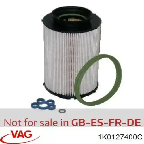 Filtr paliwa 1K0127400C VAG
