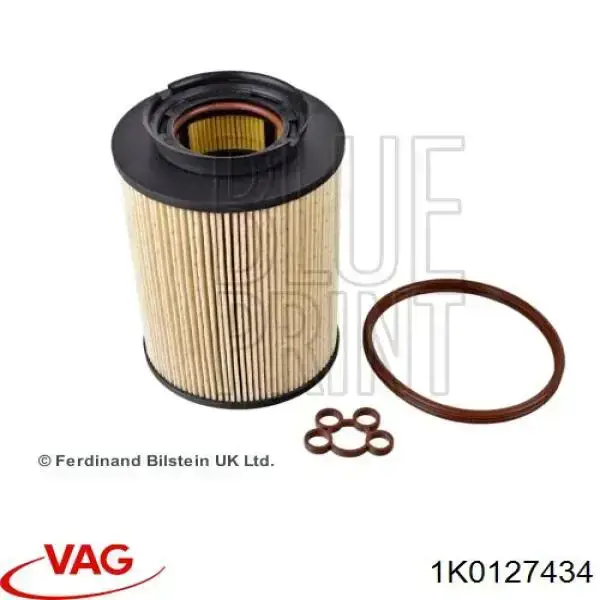 Filtr paliwa VAG 1K0127434