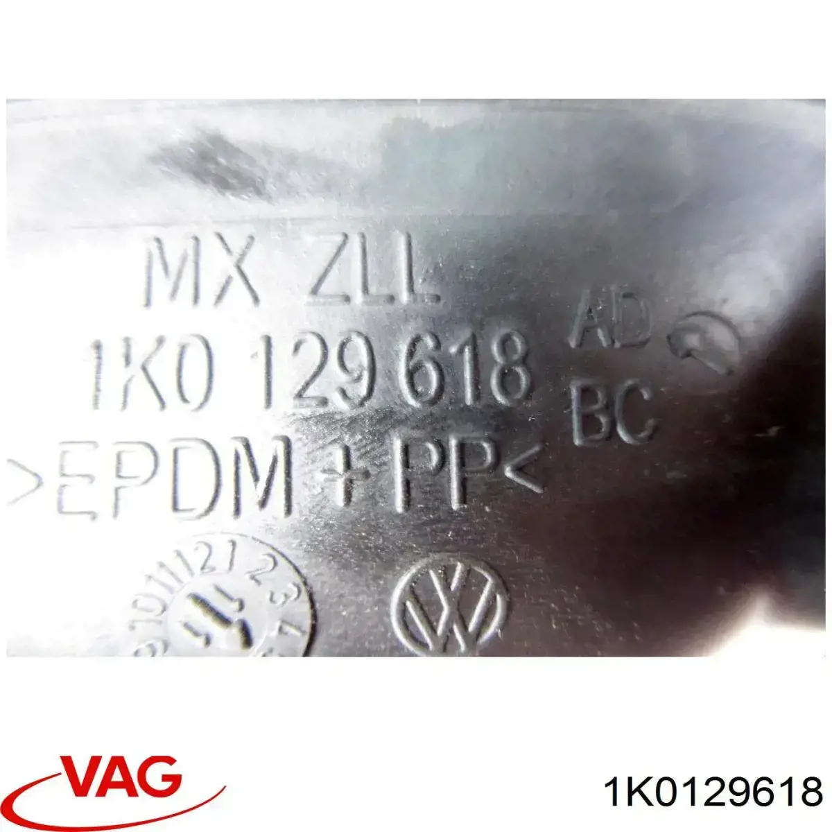 Króciec powietrza, wylot filtra powietrznego VAG 1K0129618 cena, od 48,00 USD