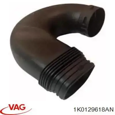 Króciec powietrza, wlot filtra powietrznego VAG 3C0129618A cena, od 18,82 USD