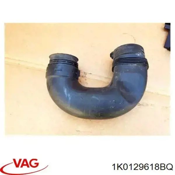Króciec powietrza, wlot filtra powietrznego VAG 1K0129618BQ cena, od 43,87 USD