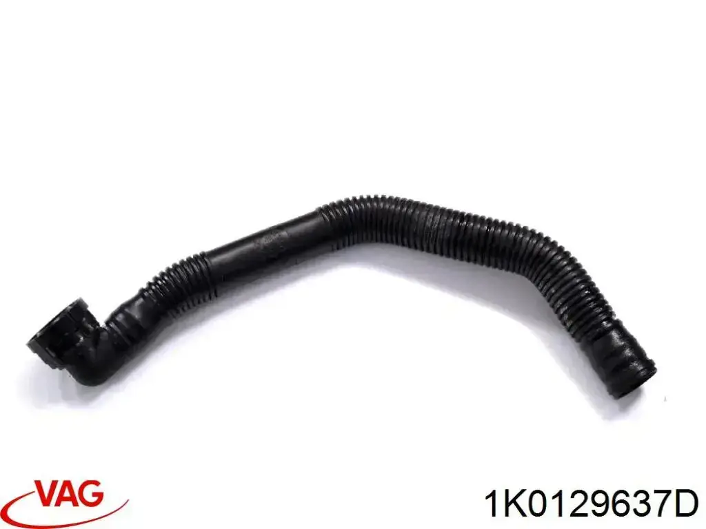Do koszyka 1K0129637D VAG Wąż drenujący obudowy filtra powietrza