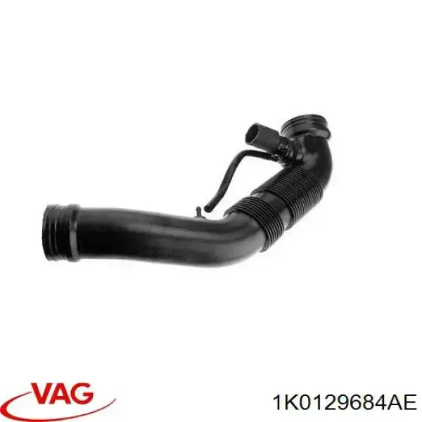 Króciec powietrza, wylot filtra powietrznego VAG 1K0129684AE cena, od 27,55 USD