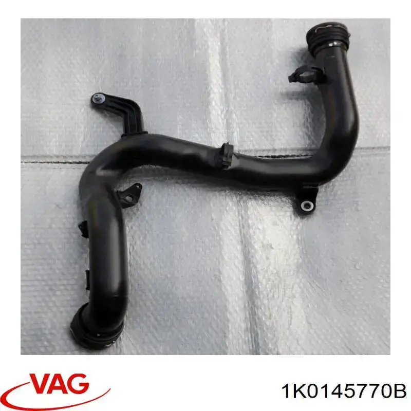Przewód (króciec) intercoolera VAG 1K0145770B cena, od 51,32 USD