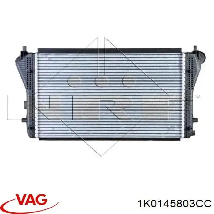 Chłodnica intercoolera VAG 1K0145803CC cena, od 100,85 USD