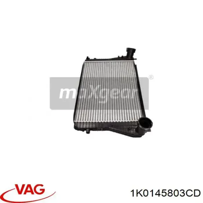 Chłodnica intercoolera VAG 1K0145803CD cena, od 83,43 USD
