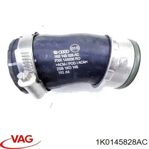 Przewód (króciec) intercoolera VAG 1K0145828AC cena, od 25,50 USD