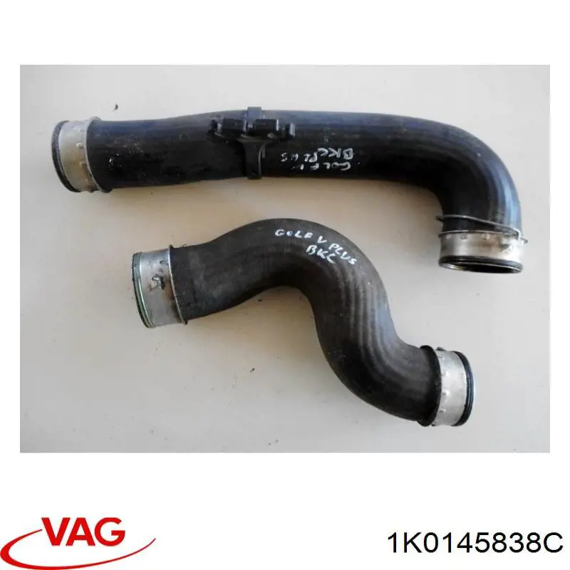 Przewód (króciec) intercoolera VAG 1K0145838C cena, od 40,86 USD