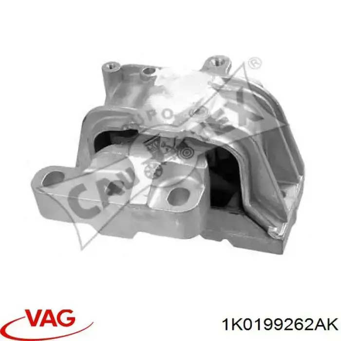 Poduszka (podpora) silnika prawa VAG 1K0199262AK cena, od 84,71 USD