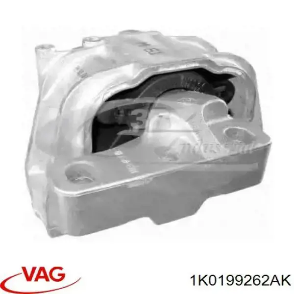 1K0199262AK VAG Poduszka (podpora) silnika prawa