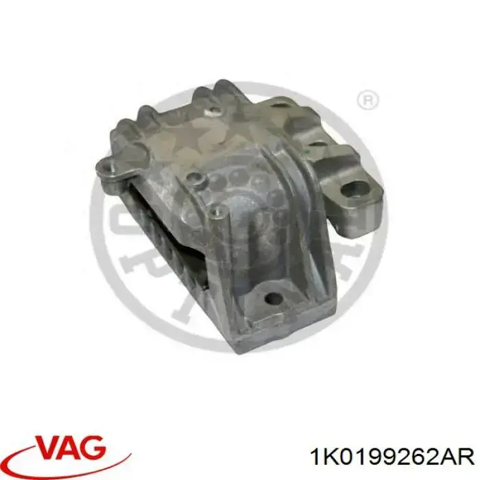 Poduszka (podpora) silnika prawa 1K0199262AR VAG