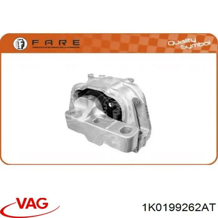 1K0199262AT VAG Poduszka (podpora) silnika prawa