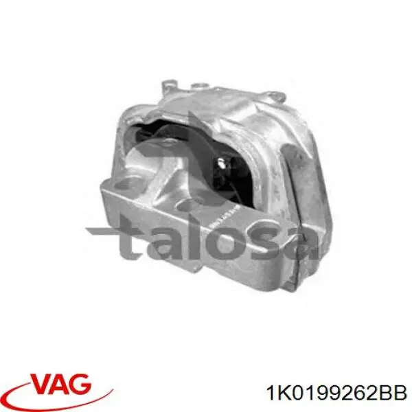 Poduszka (podpora) silnika prawa VAG 1K0199262BB cena, od 79,61 USD