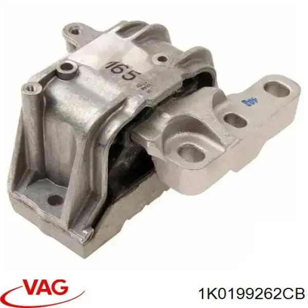 1K0199262CB VAG Poduszka (podpora) silnika prawa
