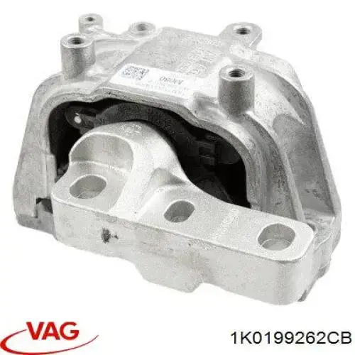 1K0199262CB VAG Poduszka (podpora) silnika prawa