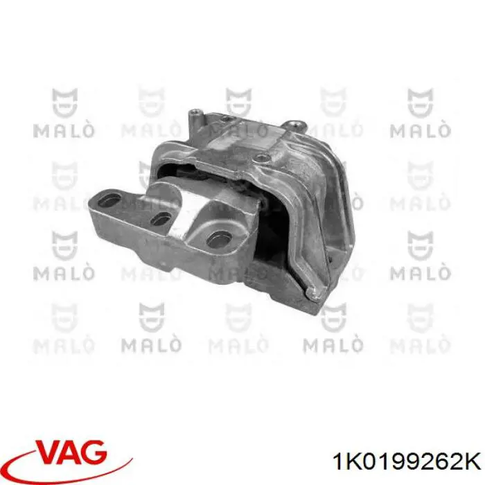 Poduszka (podpora) silnika prawa 1K0199262K VAG