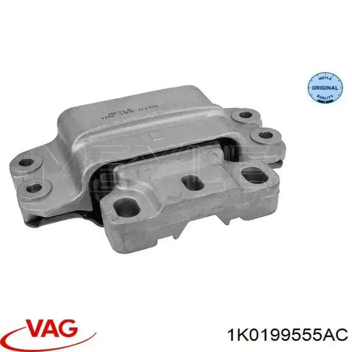 Do koszyka 1K0199555AC VAG Poduszka (podpora) silnika lewa