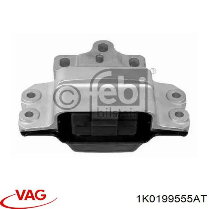 Poduszka (podpora) silnika lewa VAG 1K0199555AT