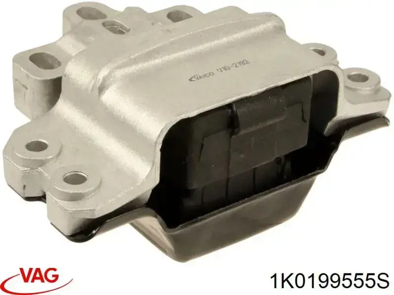 Do koszyka 1K0199555S VAG Poduszka (podpora) silnika lewa
