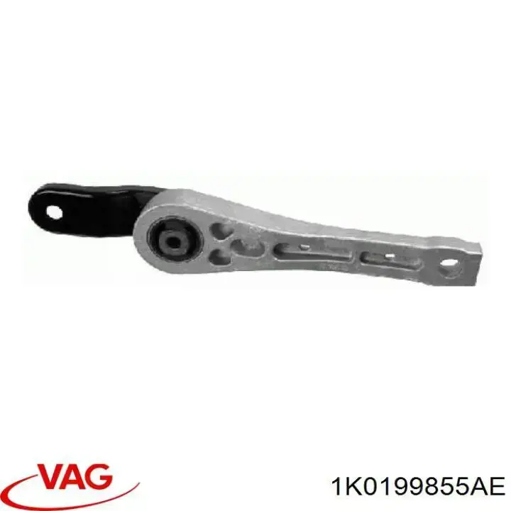 Do koszyka 1K0199855AE VAG Poduszka (podpora) silnika tylna