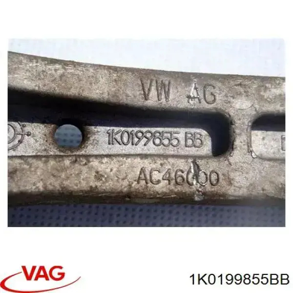 Do koszyka 1K0199855BB VAG Poduszka (podpora) silnika tylna