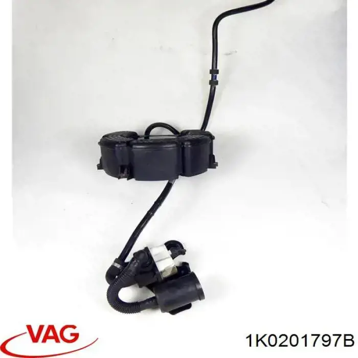 POCHŁANIACZ PAR PALIWA VAG 1K0201797B cena, od 31,37 USD