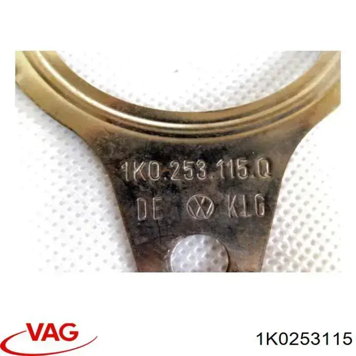 Do koszyka 1K0253115 VAG Uszczelka rury odbiornika tłumika