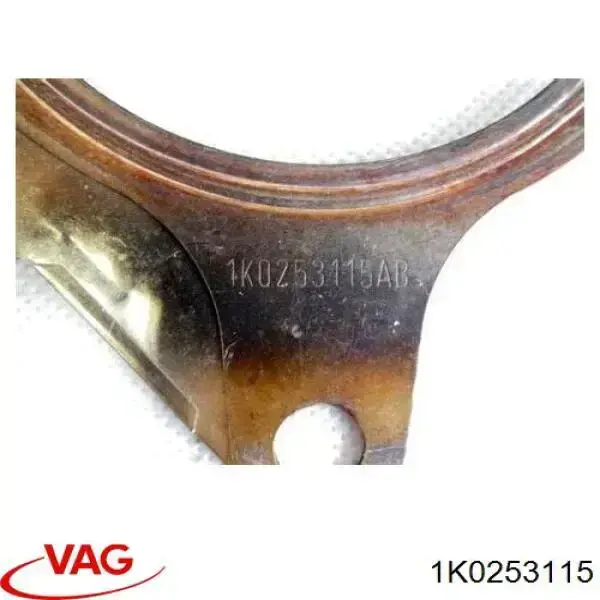 Do koszyka 1K0253115 VAG Uszczelka rury odbiornika tłumika