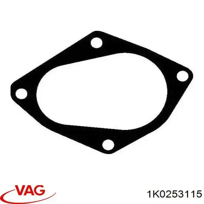 Uszczelka rury odbiornika tłumika VAG 1K0253115