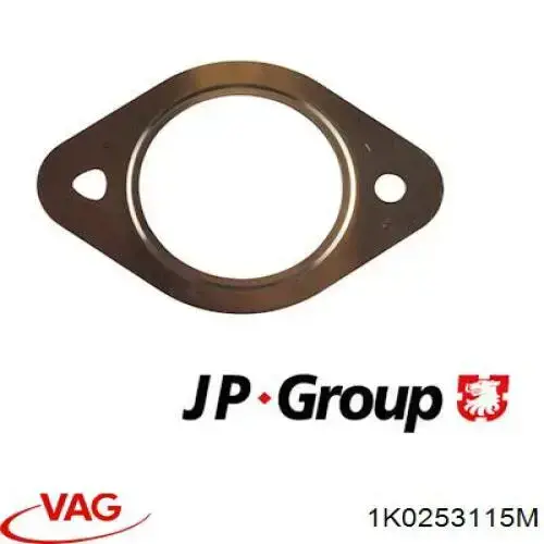 1K0253115M VAG Uszczelka rury odbiornika tłumika