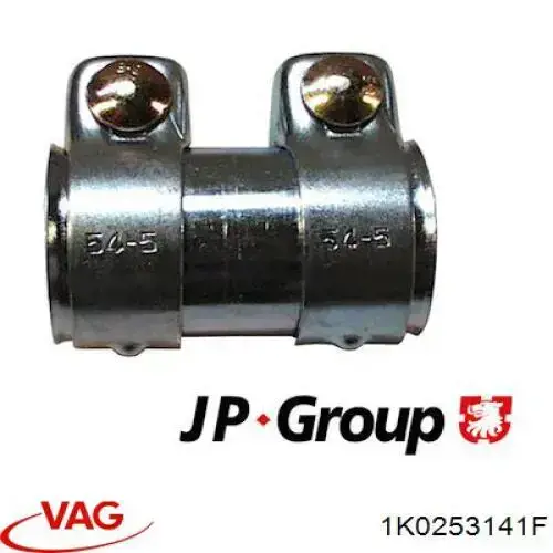 Wspornik (uchwyt) tłumika przedni VAG 1K0253141F cena, od 13,36 USD