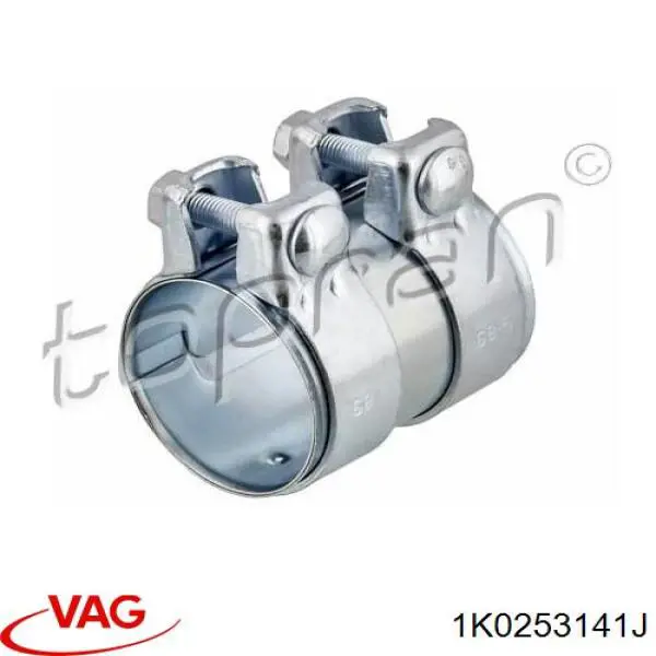Wspornik (uchwyt) tłumika przedni VAG 1K0253141J cena, od 17,76 USD