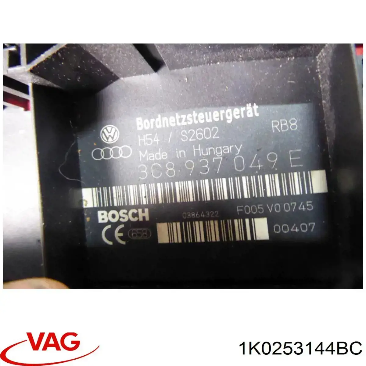 Poduszka mocowania tłumika VAG 1K0253144BC