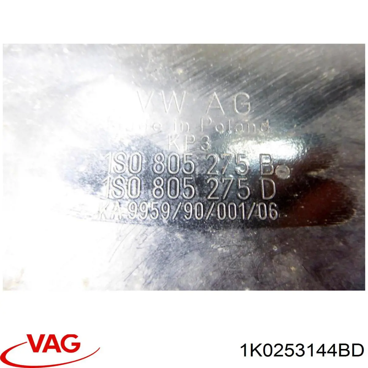 Poduszka mocowania tłumika 1K0253144BD VAG