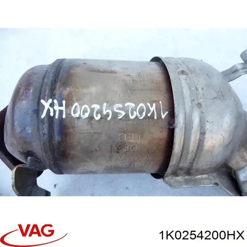 Do koszyka 1K0254200HX VAG Konwerter-katalizator