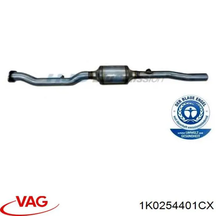 Konwerter-katalizator VAG 1K0254401CX cena, od 231,09 USD