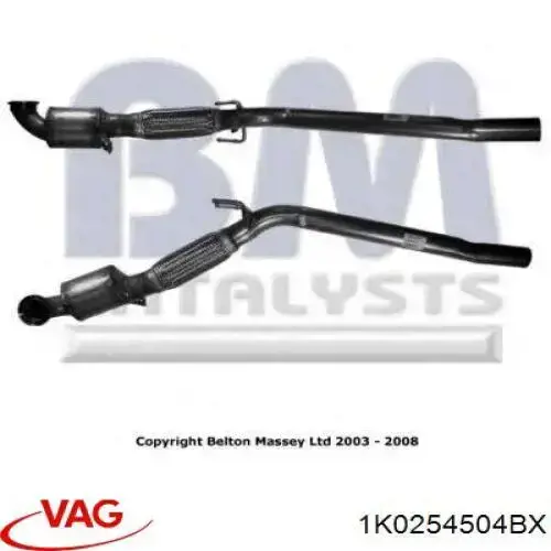 Konwerter-katalizator do Audi A3  8P1