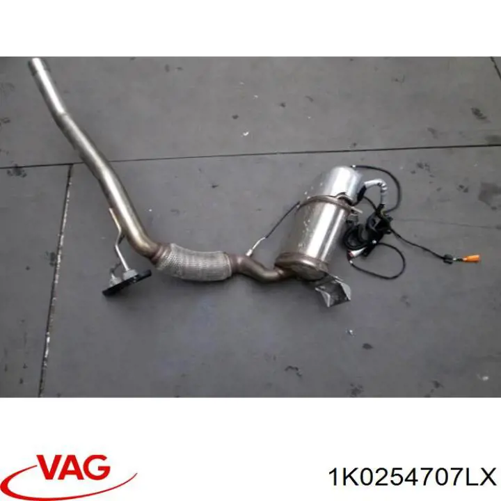 1K0254707LX VAG Filtr cząstek stałych układu wydechowego