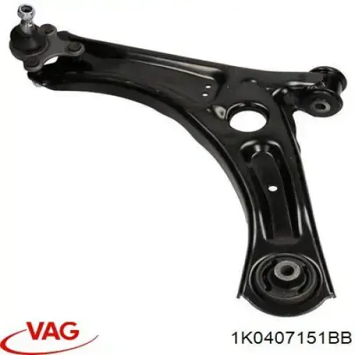 Wahacz zawieszenia przedniego dolny lewy VAG 1K0407151BB cena, od 47,13 USD