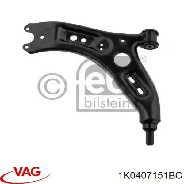 Wahacz zawieszenia przedniego dolny lewy 1K0407151BC VAG