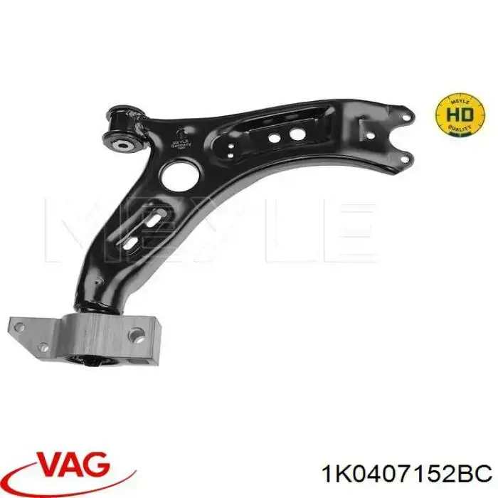 Wahacz zawieszenia przedniego dolny prawy VAG 1K0407152BC cena, od 56,18 USD